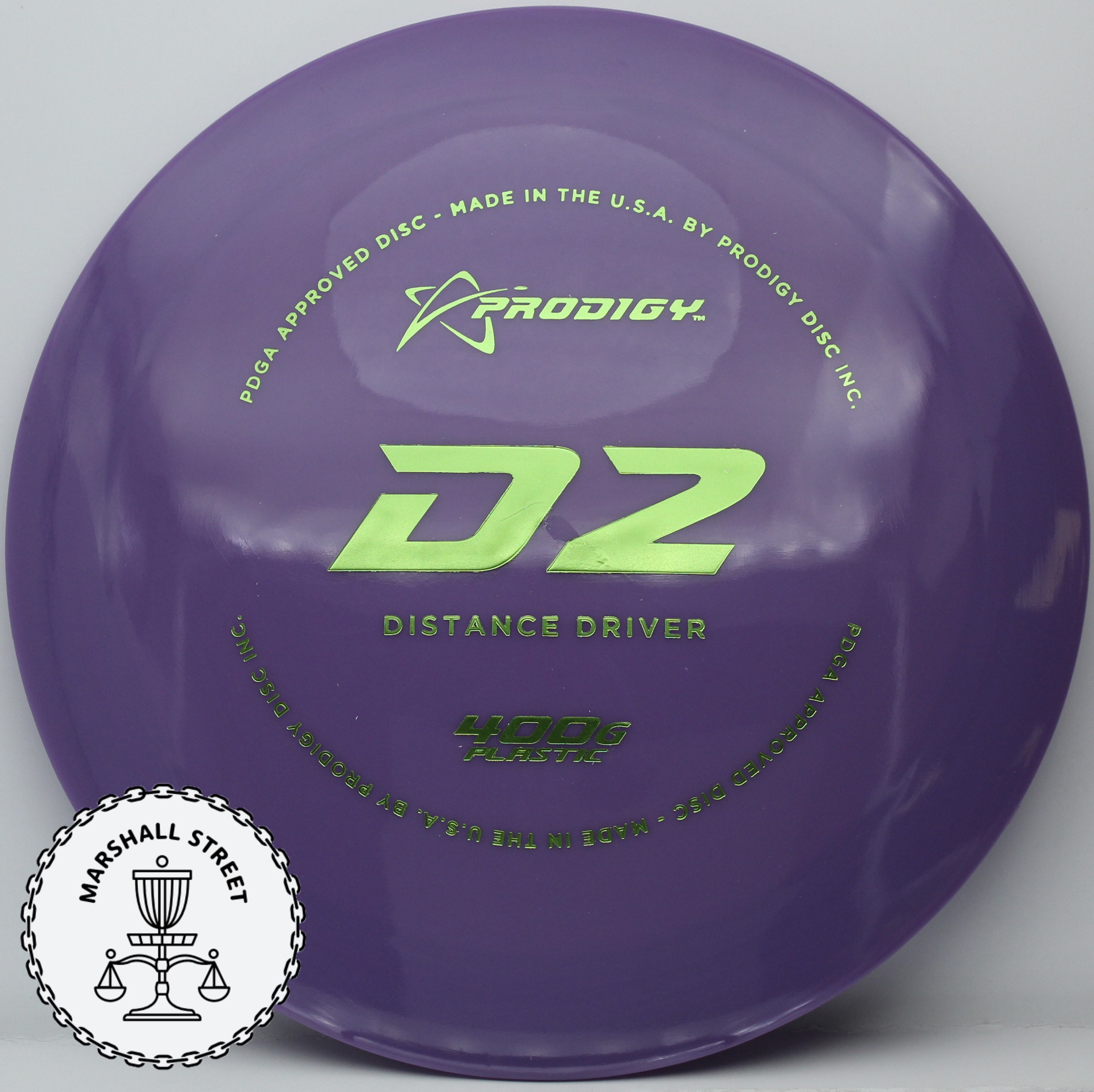 prodigy-d2-400g-marshall-street-disc-golf